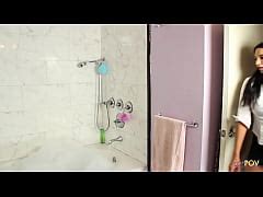 Busty Black Hair Lesbian And A Beautiful Tall Black Girl Are Nailing Each Other With A Big Dildo