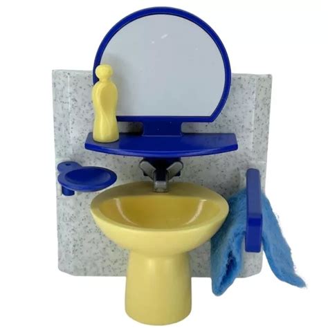 Playmobil Lavabo De Salle De Bain Avec Miroir Eur Picclick Fr