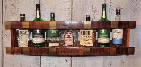 Bourbon Stave Bottle Rack The Oak Barrel Company