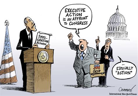 Obama Moves On Immigration Reform Globecartoon Political Cartoons