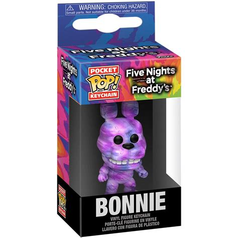 Five Nights At Freddys Tie Dye Bonnie Funko Pocket Pop Key Chain