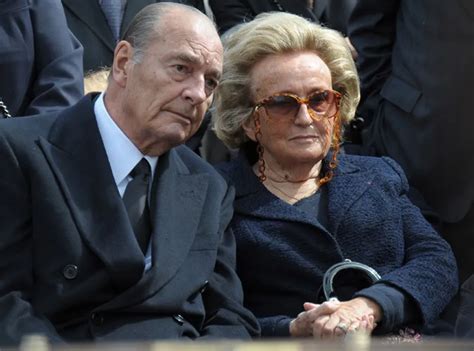 Jacques et Bernadette Chirac leur fille aînée est décédée Public