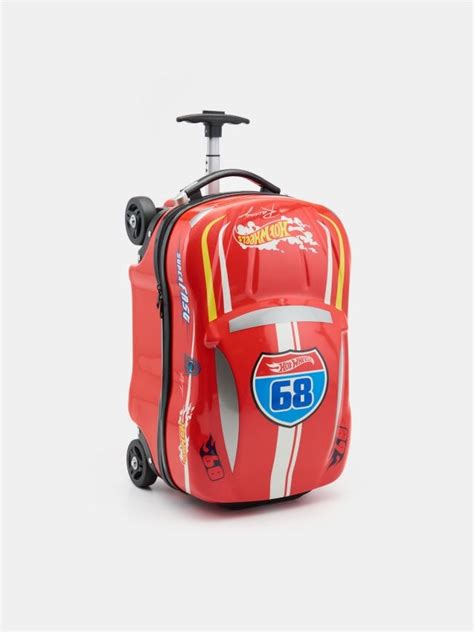 Walizka Hot Wheels Kolor Czerwony Sinsay R X