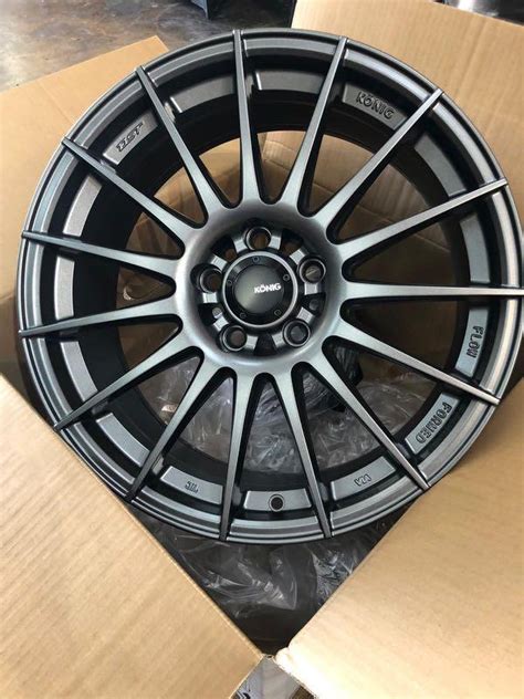 Konig Rennform Car Accessories Tyres And Rims On Carousell