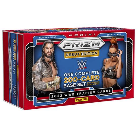 Panini Prizm Wwe Premium Box Set Checklist Info Date Reviews