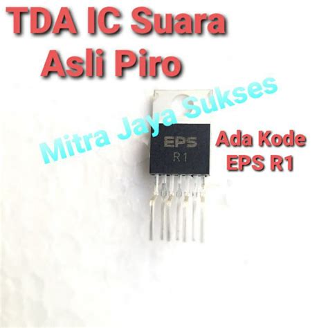 Ic Suara Original Piro Kode Eps R Ampli Piro Mw Ic Tda Power Suara