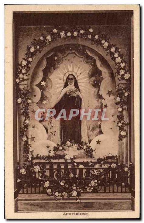 Carte Postale Ancienne Lisieux Diorama De Sainte Therese De L Enfant