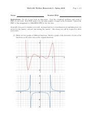 Hw Pdf Math Written Homework Spring Name Page Of