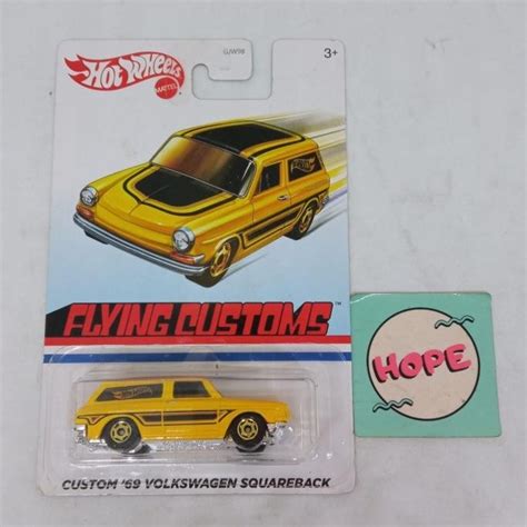 Jual Hot Wheels Custom Volkswagen Squareback Edition Flying Customs Shopee Indonesia
