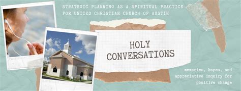 Holy Conversations United Christian Church Of Austin