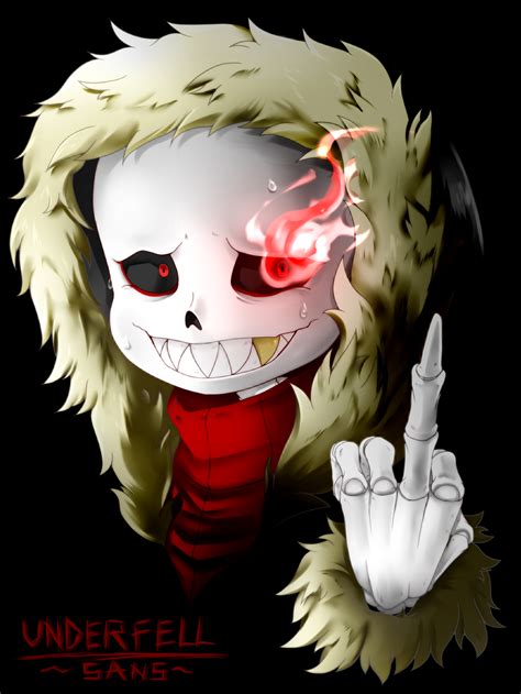 Underfell Sans By Kaminomiya On DeviantArt