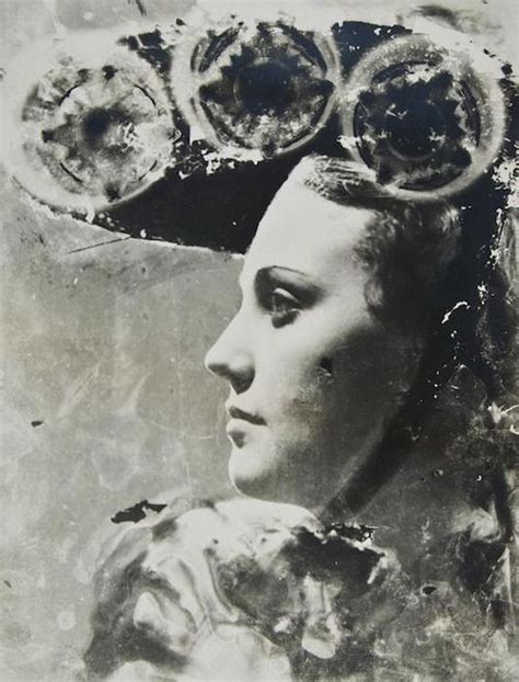 Profile Portrait With Glasses And Hat Early 1930s Dora Maar Man Ray Surrealist Photographers