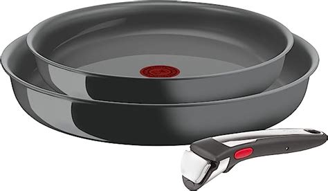 Tefal Ingenio Renew Lot de 3 pièces Poêles 24 28 cm Poignée amovible