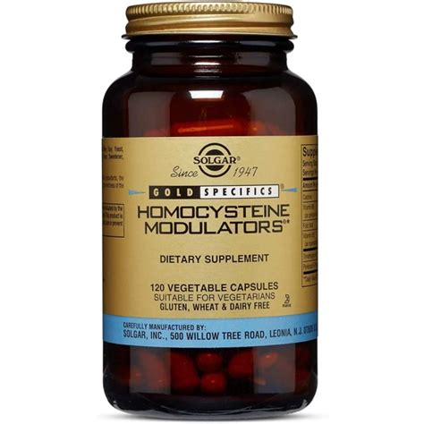 Solgar Homocysteine Modulators (Modulatory Homocysteiny) - 120 Kapsułek ...