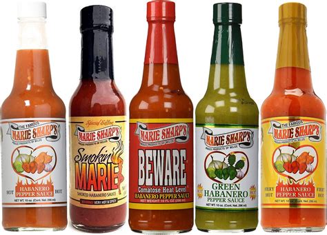 Amazon Marie Sharp S Fiery Hot Habanero Hot Sauce Oz Maria Sharps Hot Sauce