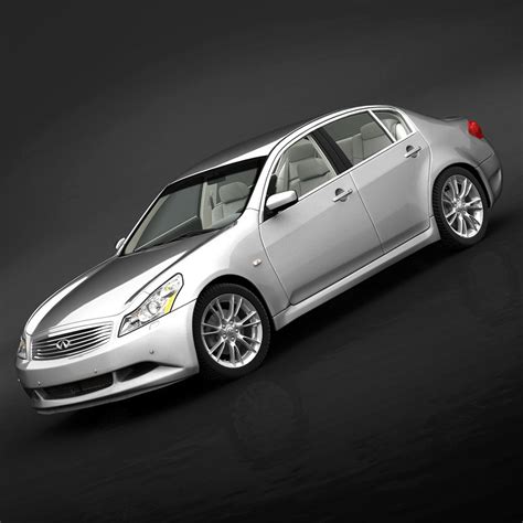 Infiniti G37 Sedan 2009 3d Model