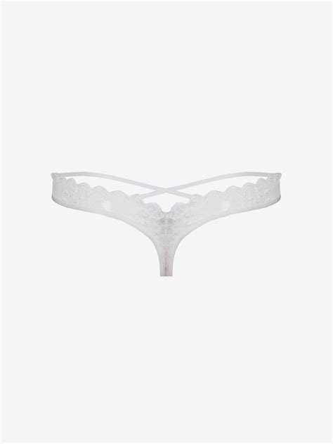 Charlize Hipster String Angel White 55 98 Kr CHANGE Lingerie
