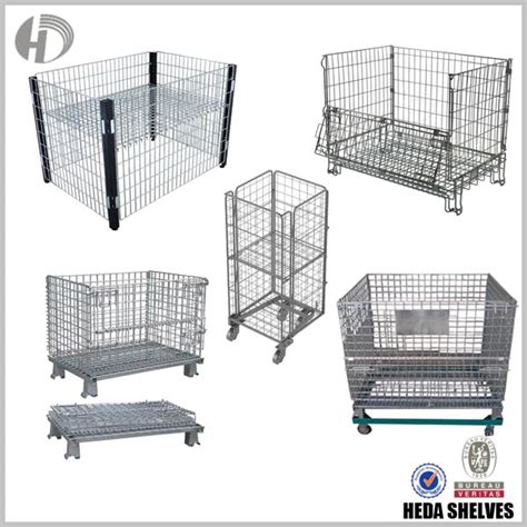 Practical and High Quality Warehouse Storage Cage - HEDA SHELVES