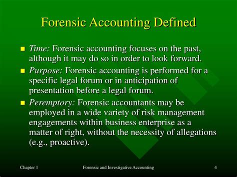 Ppt Forensic And Investigative Accounting Powerpoint Presentation