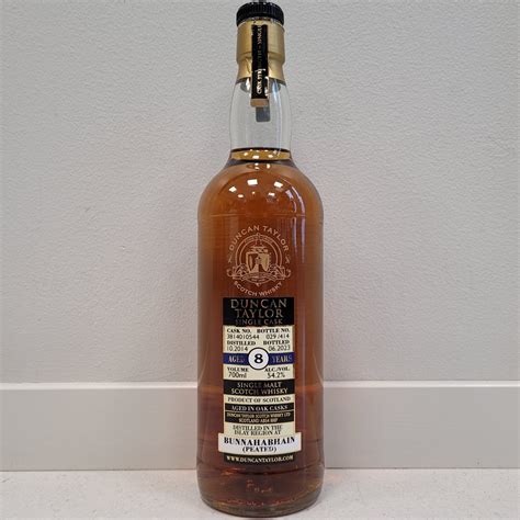 Bunnahabhain Peated 2014 8 Yo Duncan Taylor — Whisky Saga