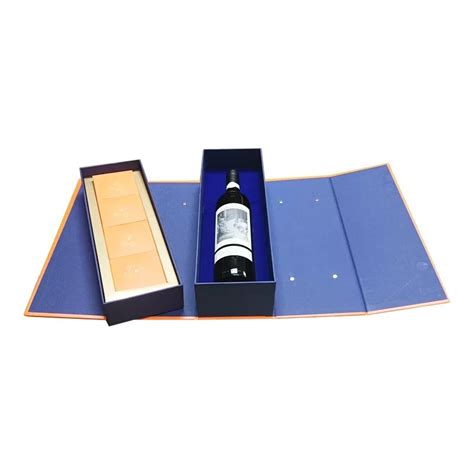 Custom Luxury Packing Gift Champagne Cardboard Paper Boxes Wine Box