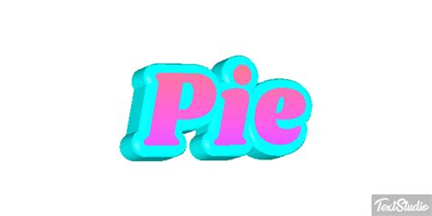 Pie Word Animated  Logo Designs