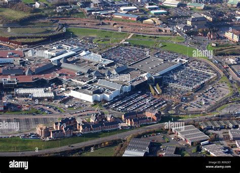 Aerial View Merryhill Shopping Centre Brierley Hill West Midlands