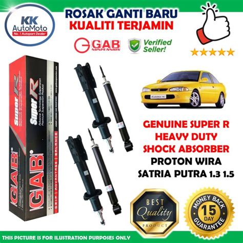 Proton Wira Satria Putra 1 3 1 5 Set Genuine GAB Super R Heavy Duty