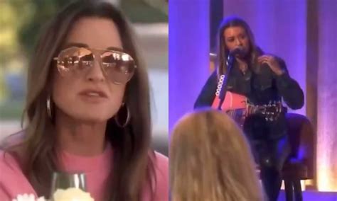 Kyle Richards And Morgan Wade Have Lesbian Romance In Video