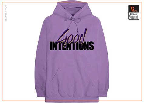 Vlone Hoodies Vlone X Nav Good Intentions Hoodie Vl2409 Vlone Shop