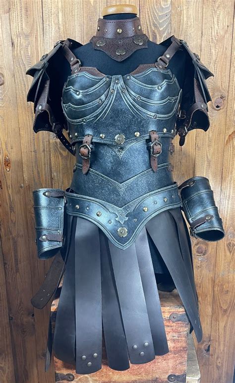 LILITH Leather Female Armor Set Perfect for Role Play Cosplay and ...