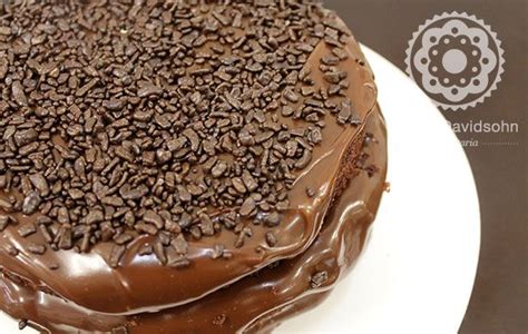 Naked Cake De Chocolate Recheio De Brigadeiro Cremoso E Super Especial Feito Aqui Na