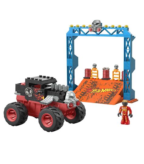 Mega Bloks Playset MEGA Hot Wheels Bone Shaker Crush El Palacio De Hierro