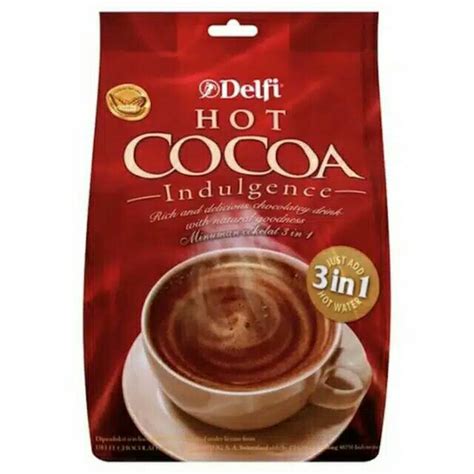 Jual DELFI HOT COCOA 500GR HOT CHOCO DRINK MINUMAN COKLAT BUBUK Shopee Indonesia