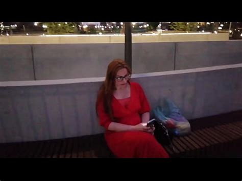 Big Tits Milf In A Red Dress Meets A Stranger And Blows Him In An Elevator Xvideos