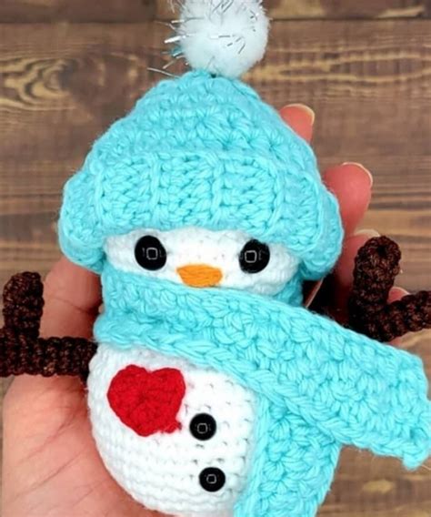 Crochet Snowman Amigurumi Free Pattern All Amigurumi
