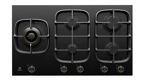 Electrolux 90cm 5 Burner Gas On Glass Cooktop Black Glass Ehg955be Harvey Norman New Zealand