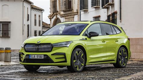 Skoda Enyaq IV VRS 2022 Review Phoning It In CAR Magazine