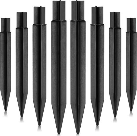 Amazon 8 26 Inch Plastic Ground Spikes Stakes Solar Lights Spikes