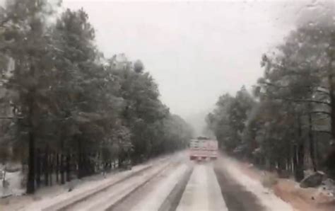 Por Nieve En Chihuahua Cierran Estas Carreteras La Verdad Noticias