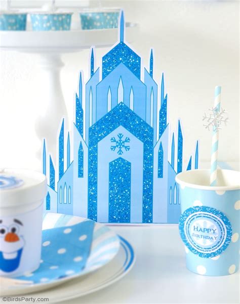 A Frozen Inspired Cupcake Fondue And Free Printables Party Ideas