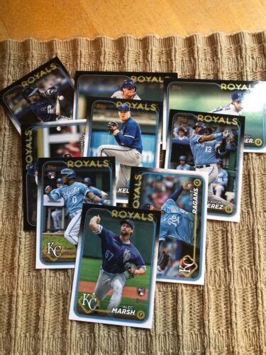 Topps Series Kansas City Royals Team Set Ebay