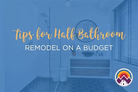 Diy Half Bathroom Remodel Ideas On A Budget Our Blue Ridge House