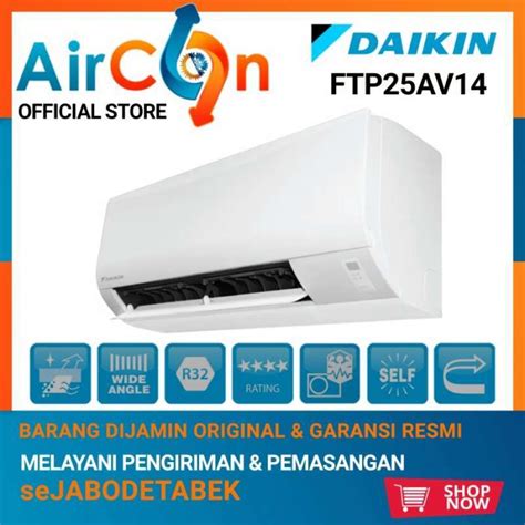 Promo Ac Daikin 1 Pk Daikin Ftp 25 Malaysia Harga Unit Only Diskon 23