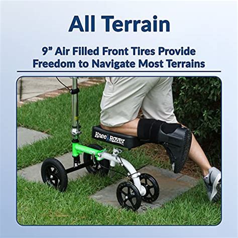 Kneerover Go Hybrid Most Compact Knee Scooter With All Terrain Front