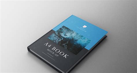 Макет книги формата А4, PSD шаблон, том 05 - TemplateMonster