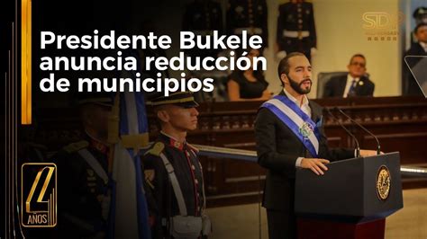 Presidente Nayib Bukele Anuncia Propuesta Para Reducir Cantidad De