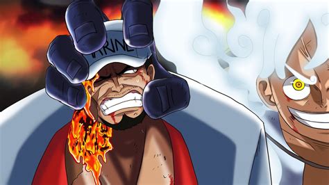 Luffy Vs Akainu Fan Art