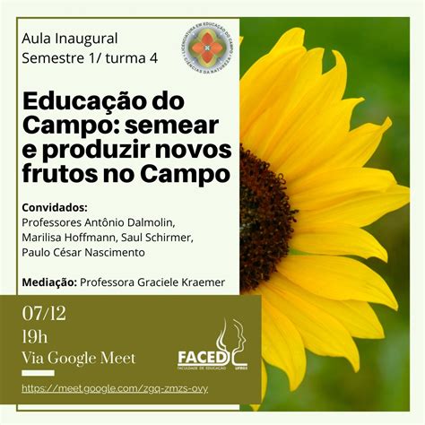 Aula Inaugural Educampo Faced