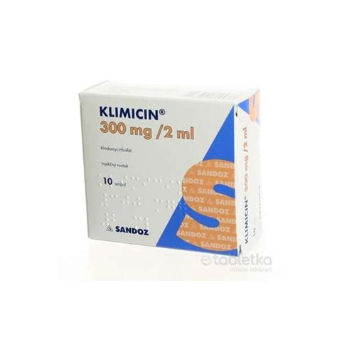 KLIMICIN 300 mg/2 ml | etabletka